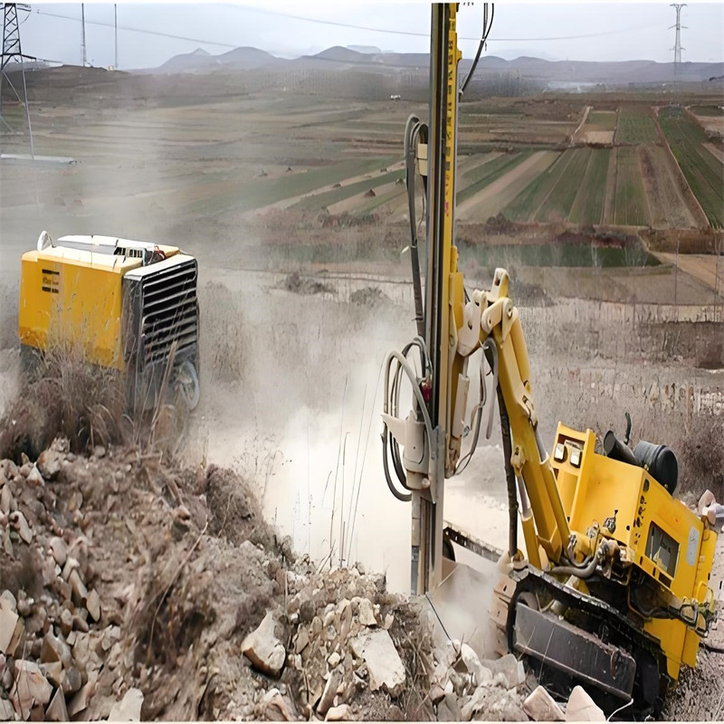 Gold Quarry DTH Drilling Rig Machine 30m Deep Borehole For Mining