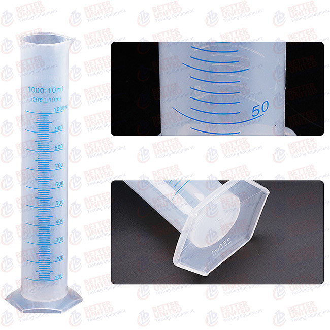 Wholesale Measuring Cylinder Plastic Soil Testing Equipment from china suppliers