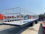 2x20ft Capacity Shipping Container Semi Trailer In Transportation Industry