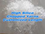 12mm High Silica Glass Fiber Yarns