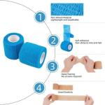 Self Adhesive Bandage Wrap Athletic Tape, Vet Wrap, Tattoo Grip Tape Wrap，Ankle