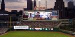 15625 Pixels Density Outdoor Advertising LED Display Stadium Screen Wide Viewing