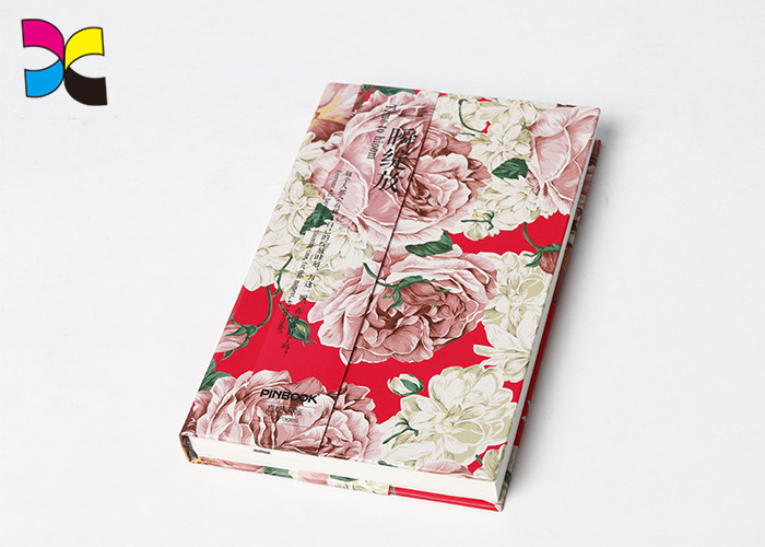Fashional Office Custom Made Sewing Binding Notebooks With Ribbon , Headband