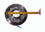 IP68 Waterproof LED Fountain Ring Light Stainless Steel Underwater LED Lights