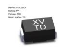 400W Sma SMD TVS Diode 5V Bidirectional Tvs Diode SMAJ5.0CA
