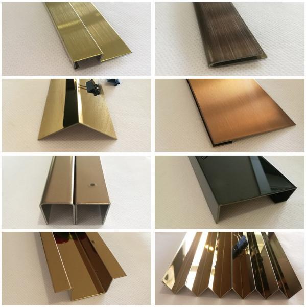hot sale stainless steel C channel metal profile SS trim made in china