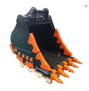 Wholesale Capacity Excavator Bucket Q355B NM400 Hardox500 Tungsten Teeth Cutting 800-1200mm from china suppliers