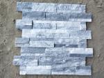 White Gray Slate Culture Stone Stacked Stone Panels Cut To Size ISO9001