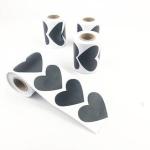 Dry Erase Removable Labels Black Reusable Bottle Labels