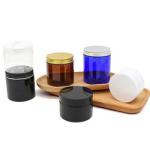 Luxury Delicate Plastic Cream Jars Eye Creams Empty Jars For Lotions And Creams