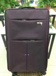 Lightweight Fabric Luggage Bag 20 Inch 22 Inch 24 Inch Black Color