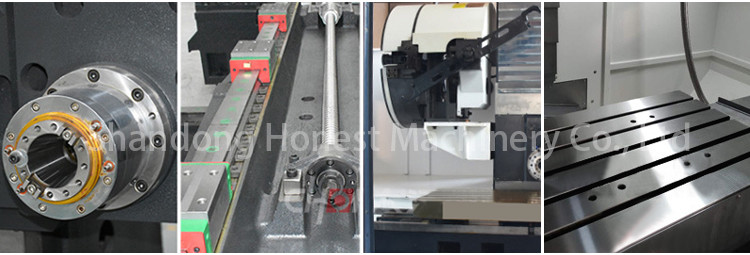 High rigidity heavy cutting hard rail vertical machining center vmc650 cnc milling machine