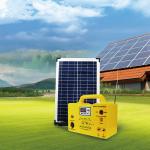 Home Portable Solar Panel Light Kit DC 10w 20W 30w Energy Power MP3 Radio