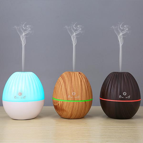 Capacity 0.5L Ultrasonic Mist Fog Desktop Humidifier with Lamp Lamp Included