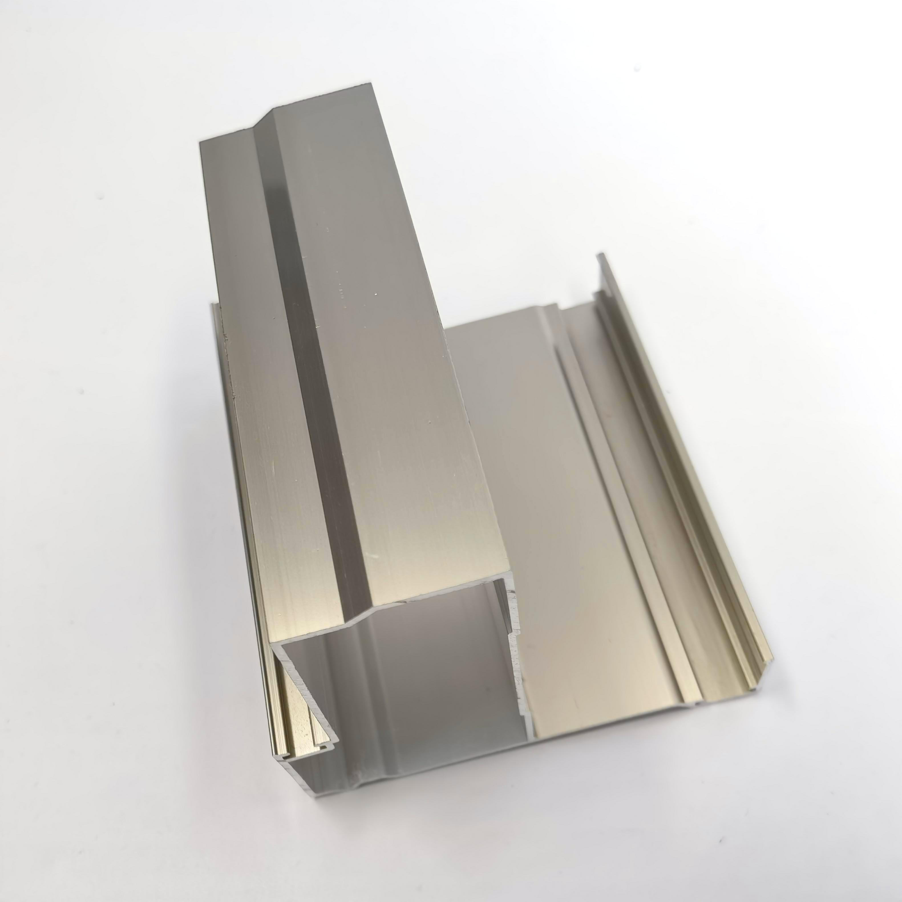 DIN AAMA Aluminium Casement Door Profiles Electrophoresis