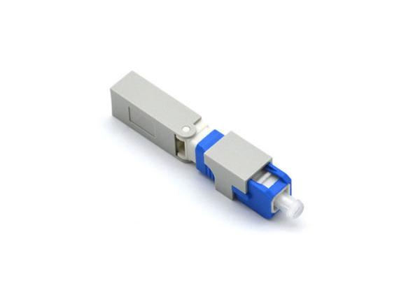 Clamshell / Screw Fast Connect Fiber Connectors , Green 55mm Field Installable