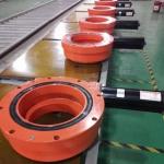 SE14 Worm Gear Slew Drive Gearbox Enclosed Housing 63Kgs 6550 Nm