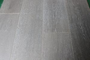 Wholesale Russian Oak Engineered parquet flooring with grey washed finishing from china suppliers