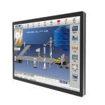 50 Inch Wall Mounted Infrared Touch Screen Monitor PC Ultra Narrow Edge HDMI