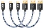 High Flexible 50mm Cotton Braided Sleeving HDMI Cable Sleeve