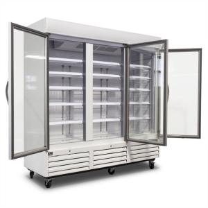 Wholesale Anti Fog Glass Door Display Freezer Stable Excellent Humidity Control from china suppliers