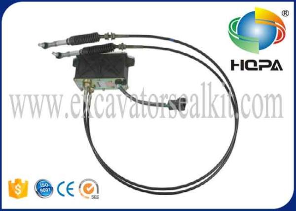 247-5212 227-7672 Excavator Engine Parts Throttle Motor 7 Pins With Double Cable