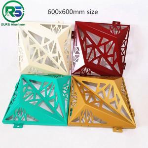 Wholesale Fireproof Interior Wall Aluminum Honeycomb Panels 4x8 Aluminium Architectural Tiles Tegular from china suppliers