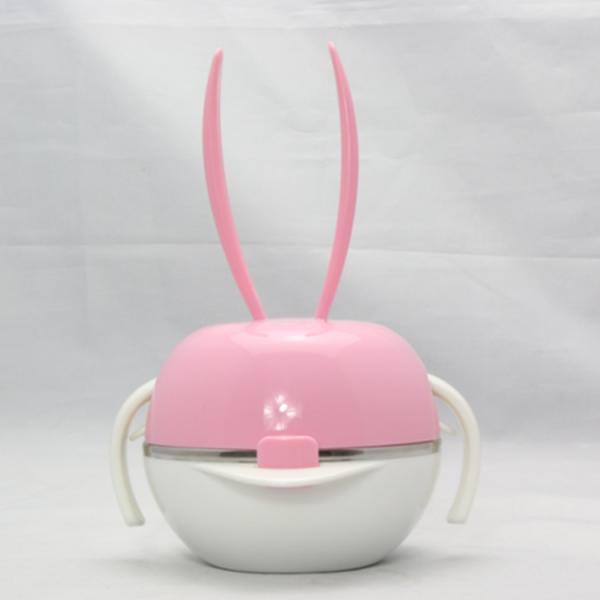 Rainbow rabbit high quality children cutlery set /bowl/children set/knife fork