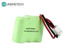 1/2AAA NiMH Rechargeable Battery Packs 3.6V 230mAh Column Rechargeable Battery