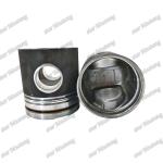 Piston D1146 Flat bottom 65.02501-0785A For Doosan Diesel Engine Repair Parts