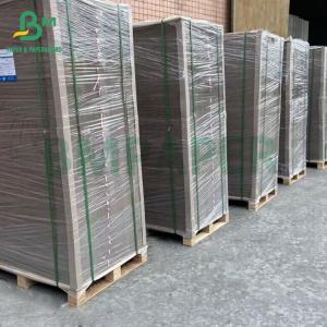 Wholesale 1.5mm 4 * 8 Feet High Density Double Side Gray Cardboard Sheets from china suppliers