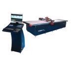 3.5KW Flatbed CNC Digital Cutter for PE PVC Fabric Cloth Leather Paper