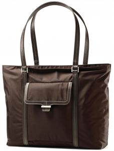 Wholesale Womens Laptop Tote Bag used for Business Briefcase Brown-computer bag-luggage from china suppliers