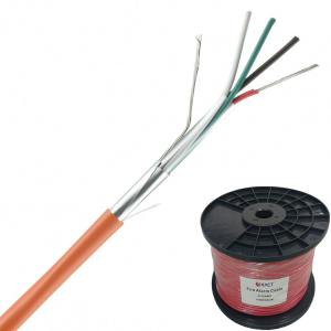 Wholesale 2 Conductor 3x2.5mm2 Shielded 18awg Fire Alarm Cable Fire Resistant Cable 1p 9/10 1.5mm from china suppliers