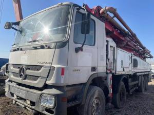 Wholesale Used Concrete Pump Putzmeister 56-5 Meter With BENZ Chassis 8×4 from china suppliers