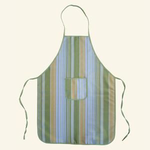 Wholesale BSCI passed-Promotional printed apron with colored striped design from china suppliers