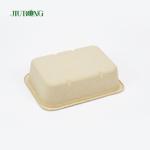 Printed Sustainable Sugarcane Bagasse Food Box Greaseproof Paper
