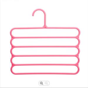 Wholesale PPT Thick Plastic Hangers 5 Layers Multi Layer Clothes Hanger from china suppliers