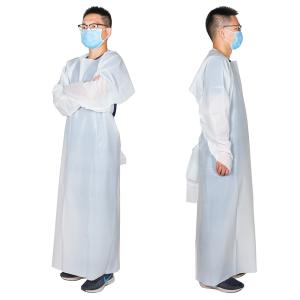 Wholesale Disposable Isolation Surgical Gown Clear Plastic for Hospital Surgical Operation from china suppliers
