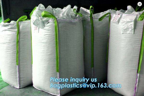 Quality 100% virgin PP woven big bag/jumbo bag FIBC for cement sand,super sacks 1000kg pp woven fabric big bags jumbo sand bag for sale