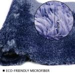 Thicker Fluffy Microfiber Latex Backed Bath Mats non slip