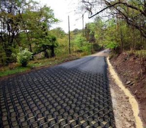 Wholesale Driveway HDPE Geocell Ground Grid Paver Soil Stabilization Geocell Retaining Walls from china suppliers