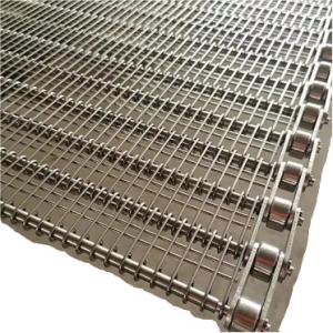 Wholesale Durable 304 Stainless Steel Eye Link Wire Mesh Conveyor Belt For Dehydration from china suppliers