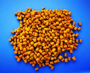 Wholesale Yellow Plastic Color Masterbatch 20% Concentration Moldable Plastic Pellets from china suppliers