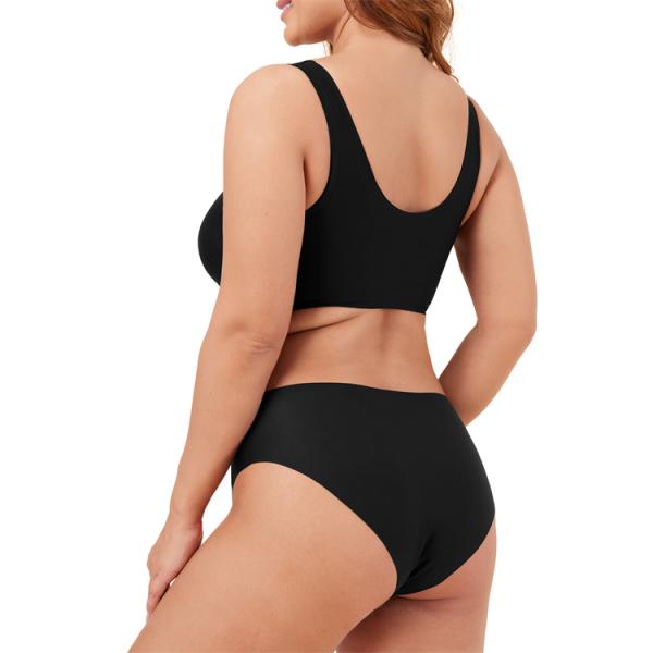 Stylish Printed Push Up Body Shaping Bra for Women by HEXIN Back Closure Lingerie Set