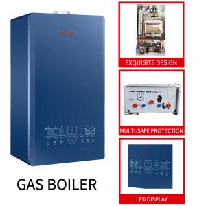 Wholesale 24kw 26kw Wall Hanging Gas Furnace Blue Dual Funtion Gas Hot Water Furnace from china suppliers