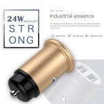 4.8A Dual USB CAR CHARGER Universal Compatible HOCO USB CAR CHARGER for all
