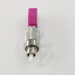 FC Male To LC Female OM4 Fiber Optic Hybrid Adapter Converter