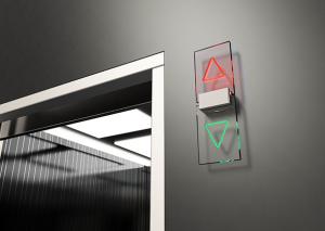 Wholesale Lift Indicator Hall Lantern Elevator Spare Parts BFG371 from china suppliers