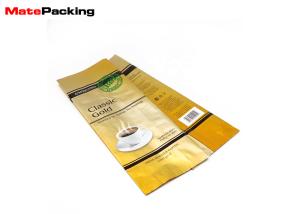 Wholesale Food Grade Side Gusset Bag Plastic Customized Printing Coffee Package With Valve from china suppliers